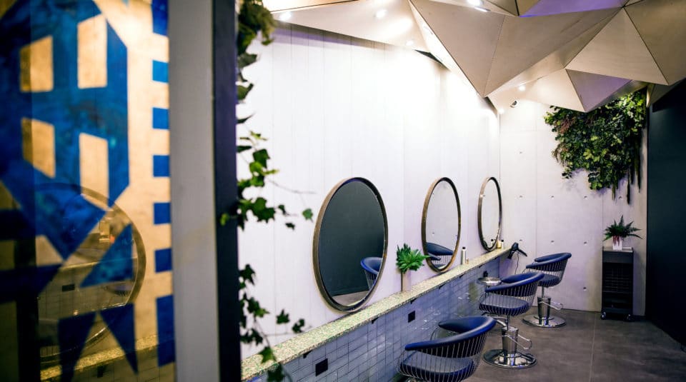 Oxford Circus Hairdressers Topshop Hair Salon Blue Tit London